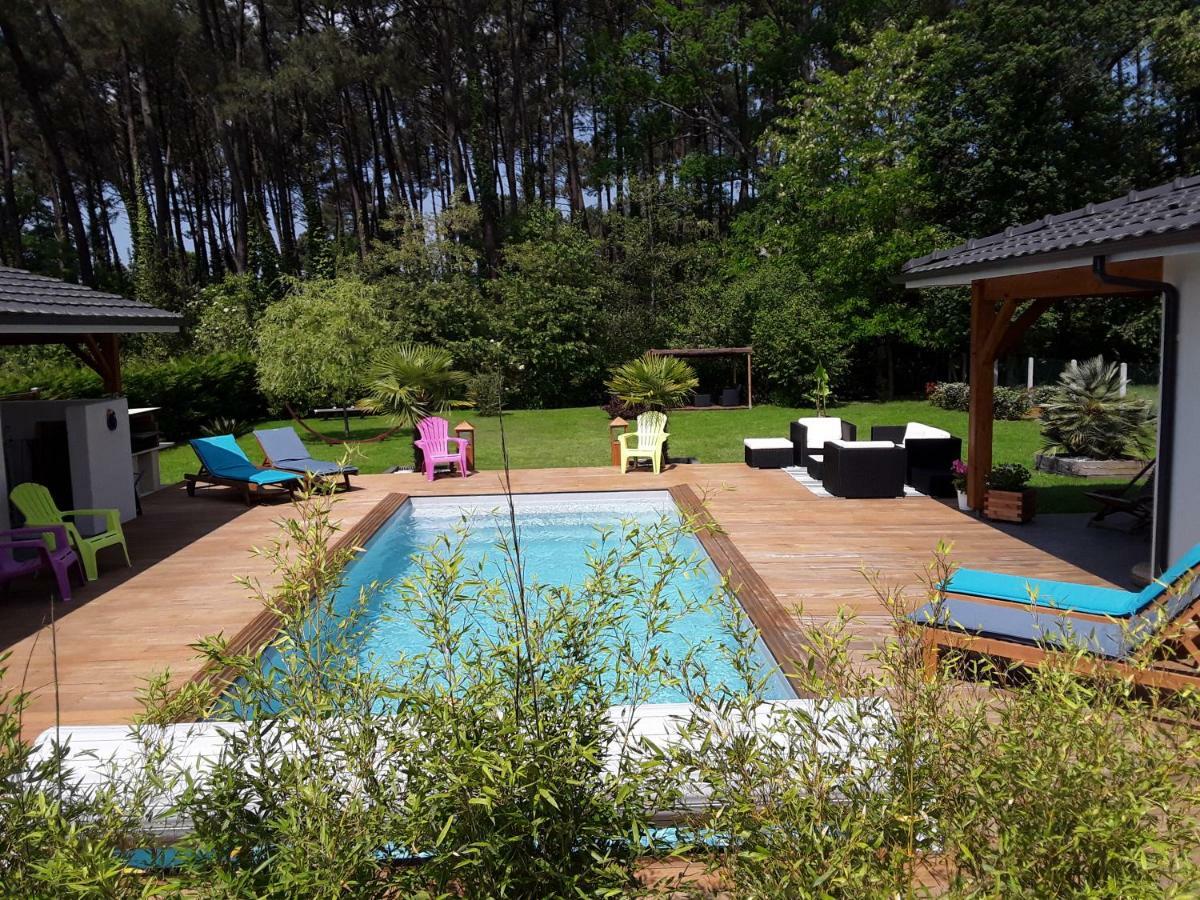 Chambre D'Hotes Les Iris A Mios Sur Le Bassin D'Arcachon Екстер'єр фото